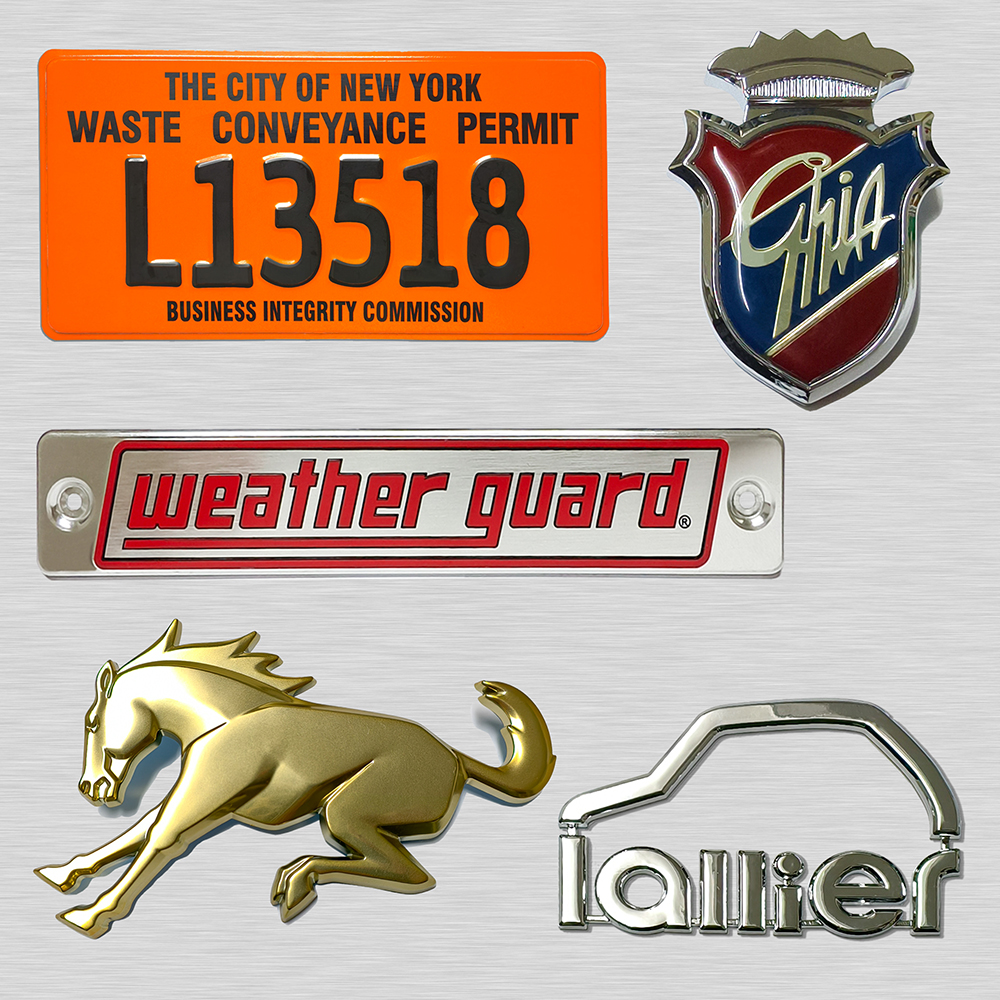 汽車立體標牌、遊戲機面版印刷、壓克力印刷、徽章製作