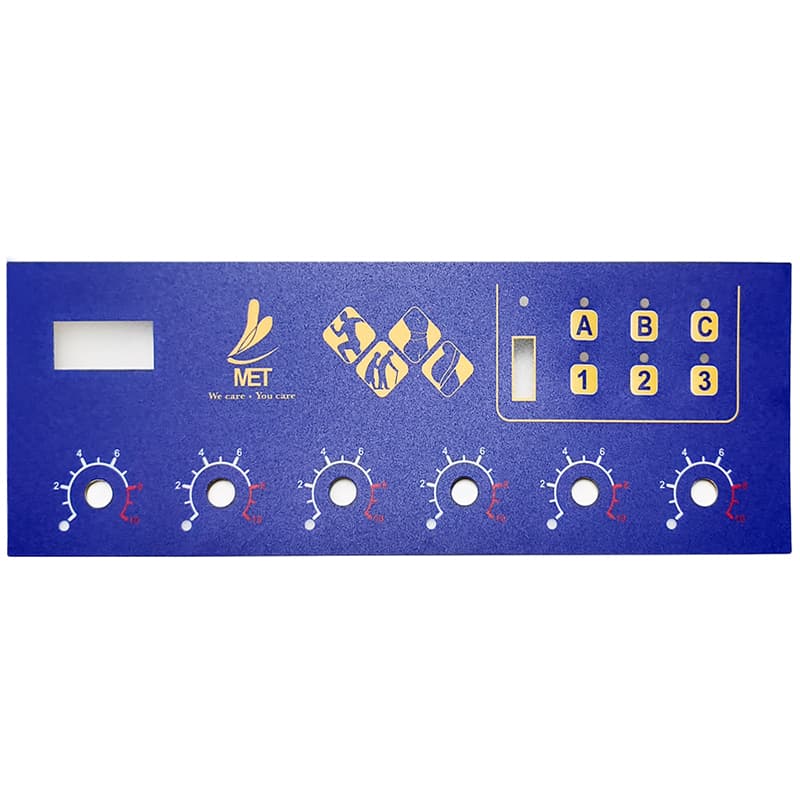 MET 醫療器材控制面板