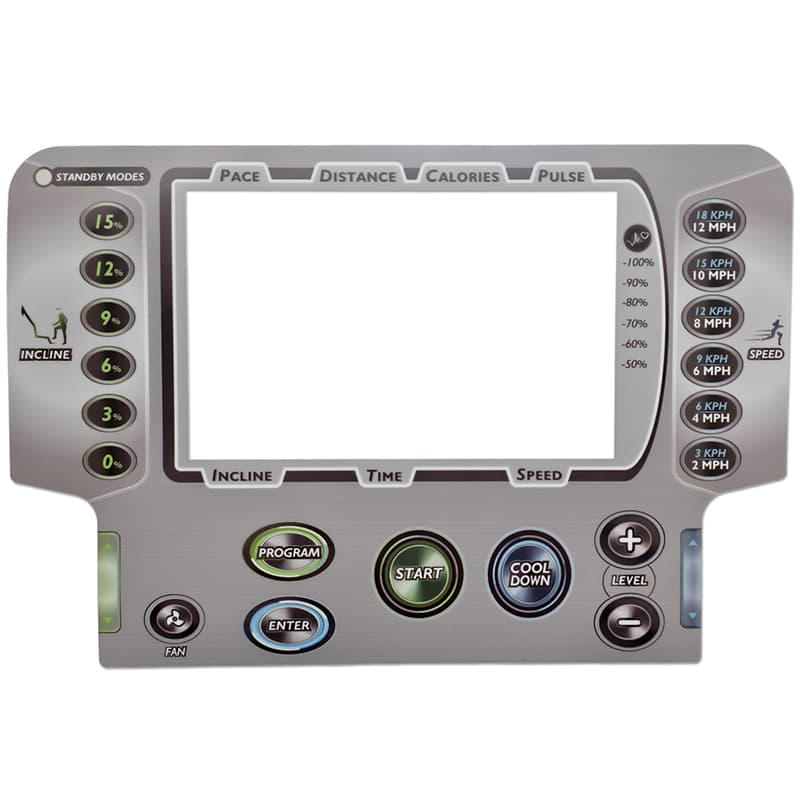 跑步機控制面版-2